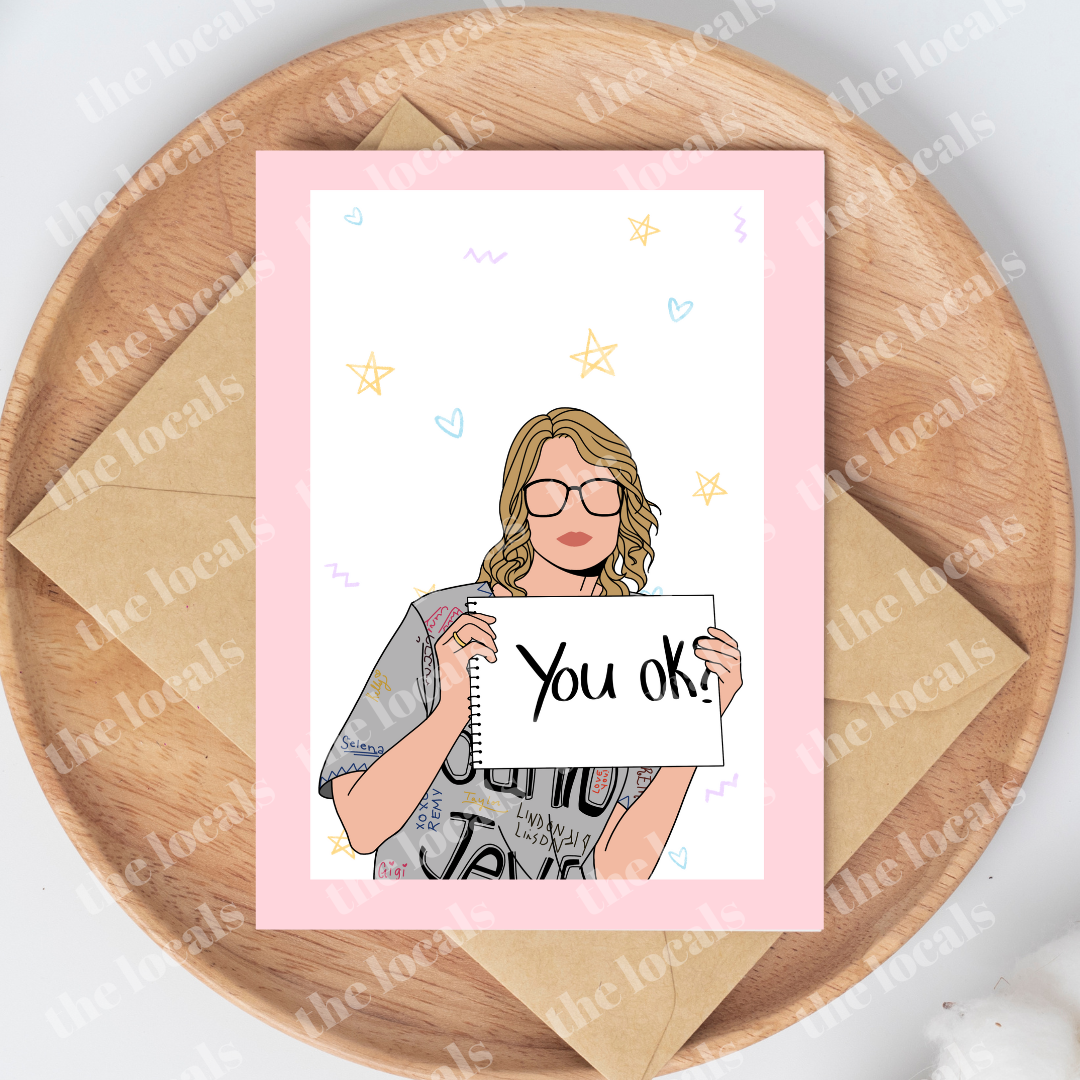 You Ok? Greeting Card-1