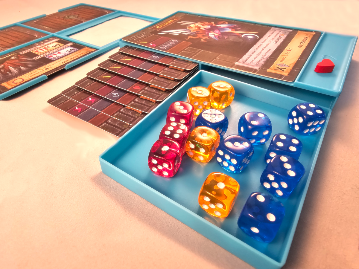 One Deck Dungeon Player Dashboard Organizer