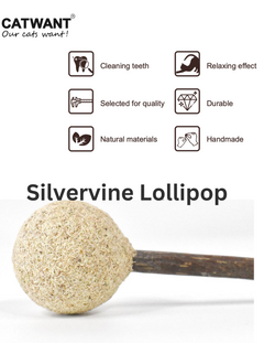 Catnip / Silvervine Lollipop-2