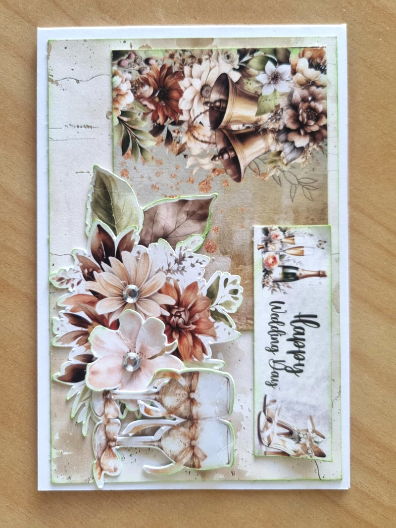 3Quarter Designs Wedded Bliss 6x4 Card Pack-6