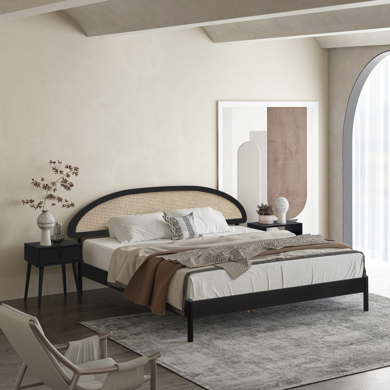 Estructura de cama de madera Gem-9