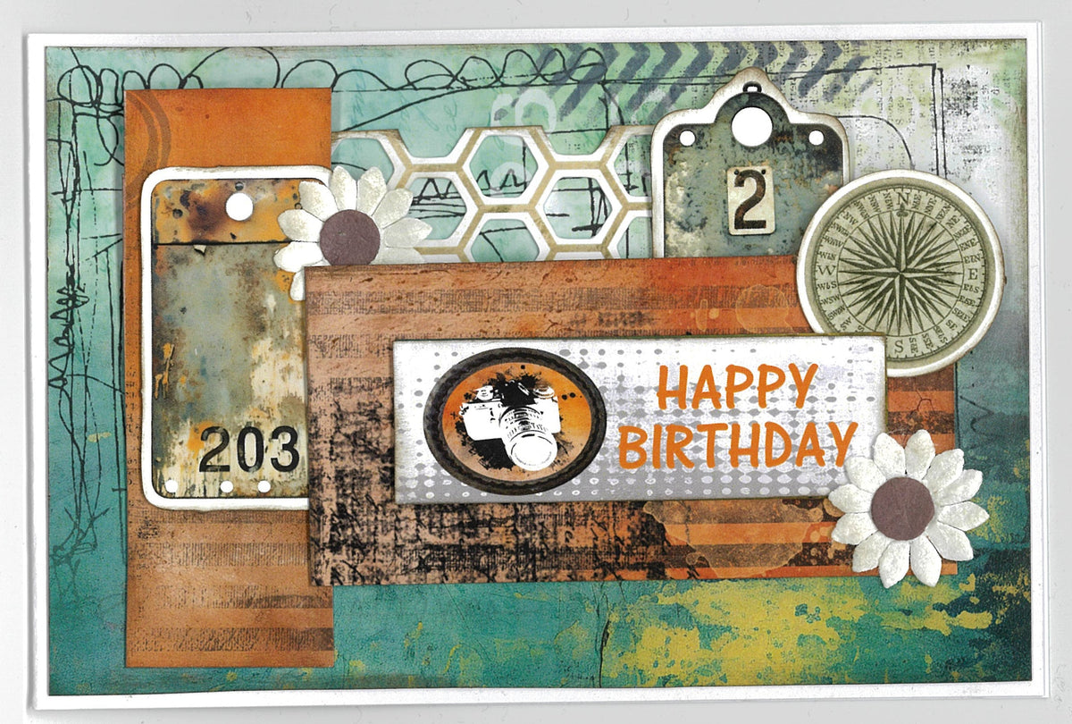3Quarter Designs Oh Texture 6x4 Card Pack-7