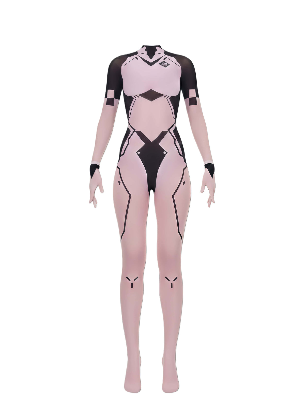 Cyber-Elegance 10D Ultra-Sheer Bodystocking | Anime-Inspired Sci-Fi Silhouette-2