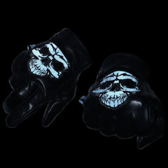 BOL/Open Road Men's Reflective Skull Gloves-8