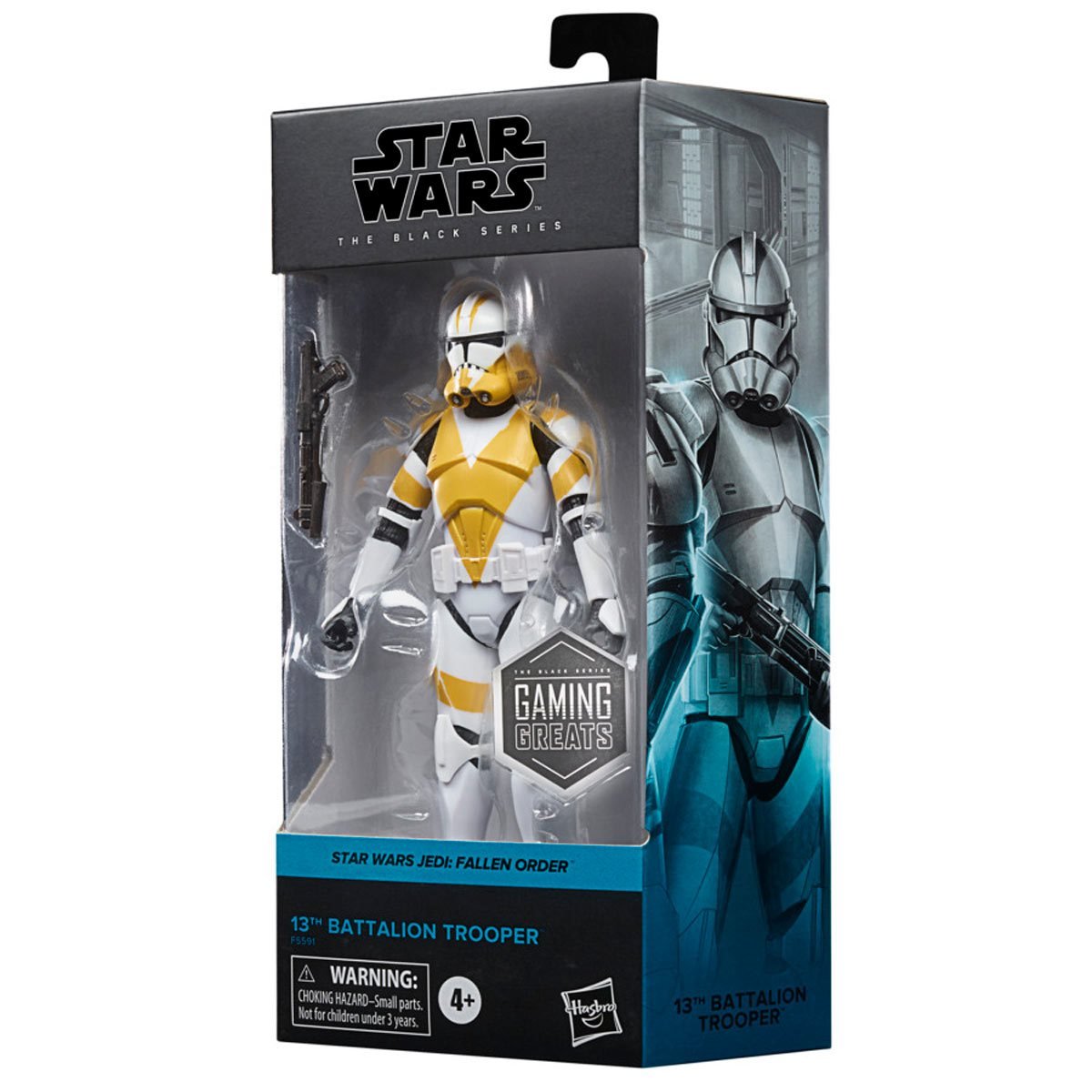 Star Wars The Black Series Gaming Greats 13th Battalion Trooper 6-Inch Action Figure - Exclusive-2