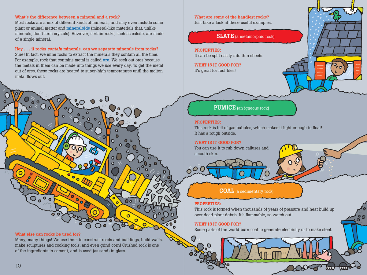Peter Pauper Press - 100 Questions about Rocks and Minerals - Ages 7+-5