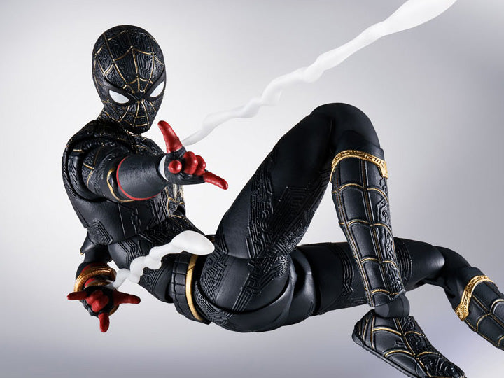Spider-Man: No Way Home S.H.Figuarts Spider-Man (Black & Gold Suit)-2