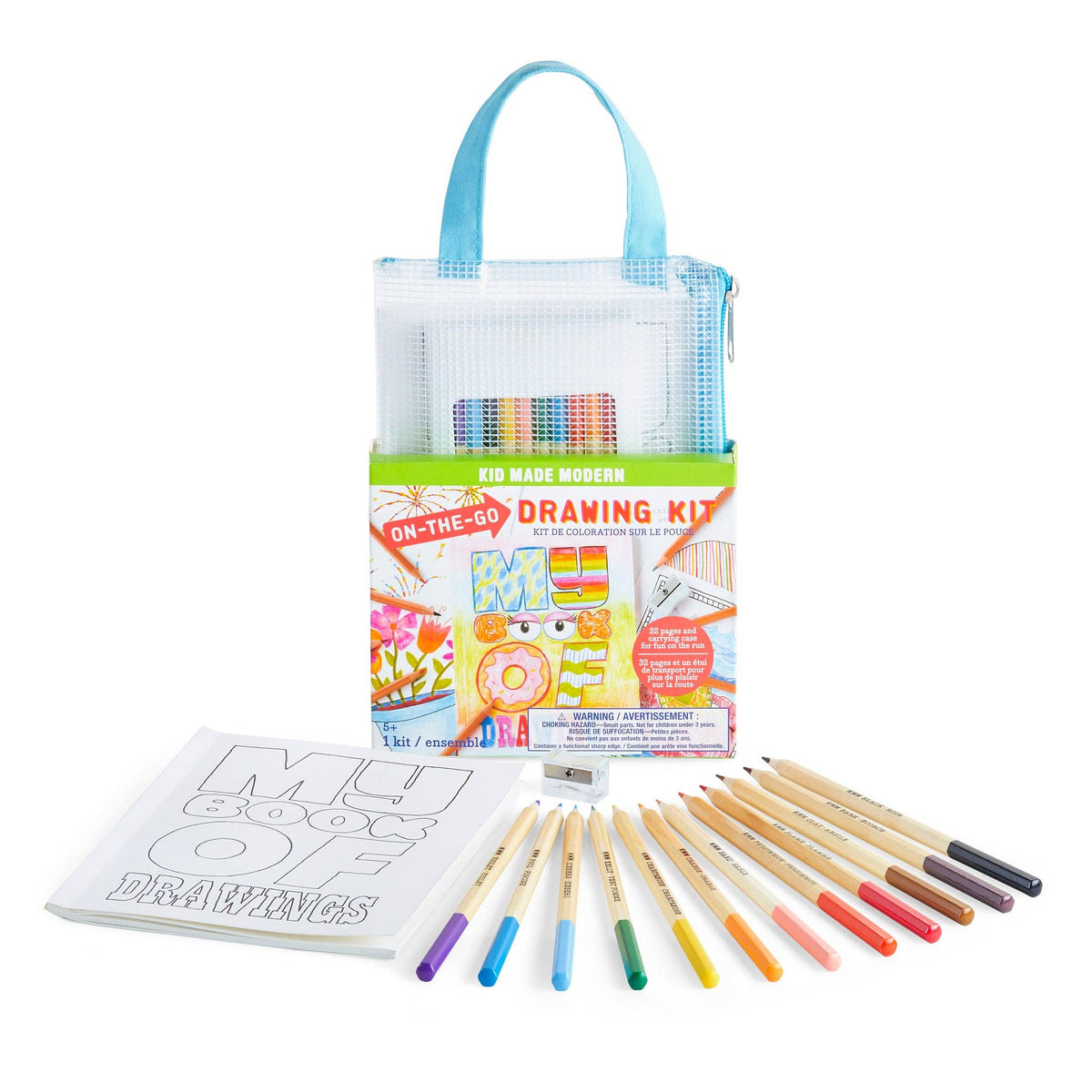 Kid Made Modern - On-The-Go Drawing Kit - Ages 5+-2