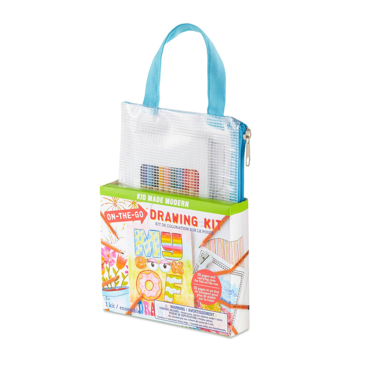 Kid Made Modern - On-The-Go Drawing Kit - Ages 5+-4