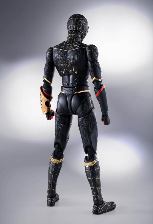 Spider-Man: No Way Home S.H.Figuarts Spider-Man (Black & Gold Suit)-5