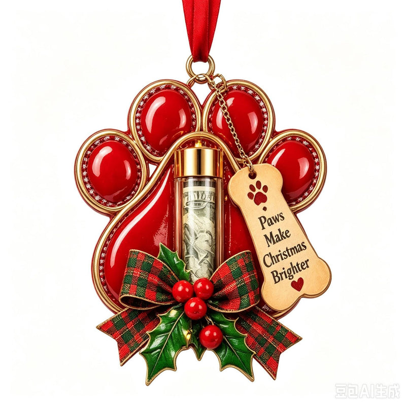 Christmas Cash Holder Ornament-20