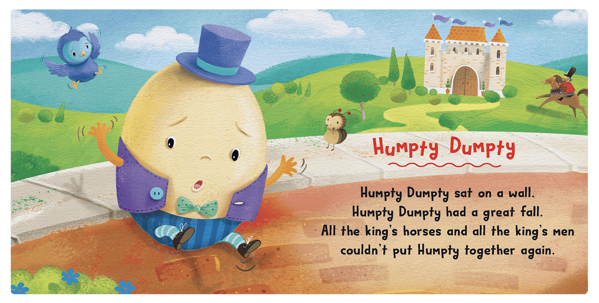 Little Hippo Books - My First Book of Nursery Rhymes - Children's Padded Board Book - Ages 0–5-3