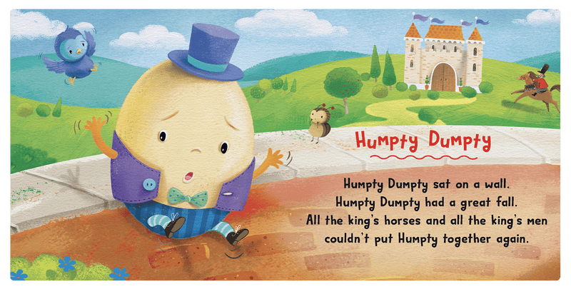 Little Hippo Books - My First Book of Nursery Rhymes - Children's Padded Board Book - Ages 0–5-3