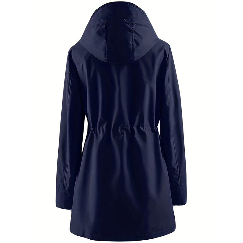 Women's Lightweight Hooded Windbreaker-4