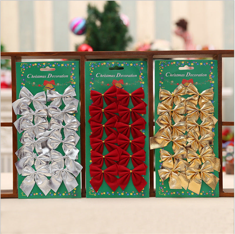 Christmas Decoration Bow Ornament-4