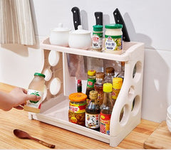 Kitchen Storage Shelving Kitchen Supplies Storage Artifact Multilayer-8