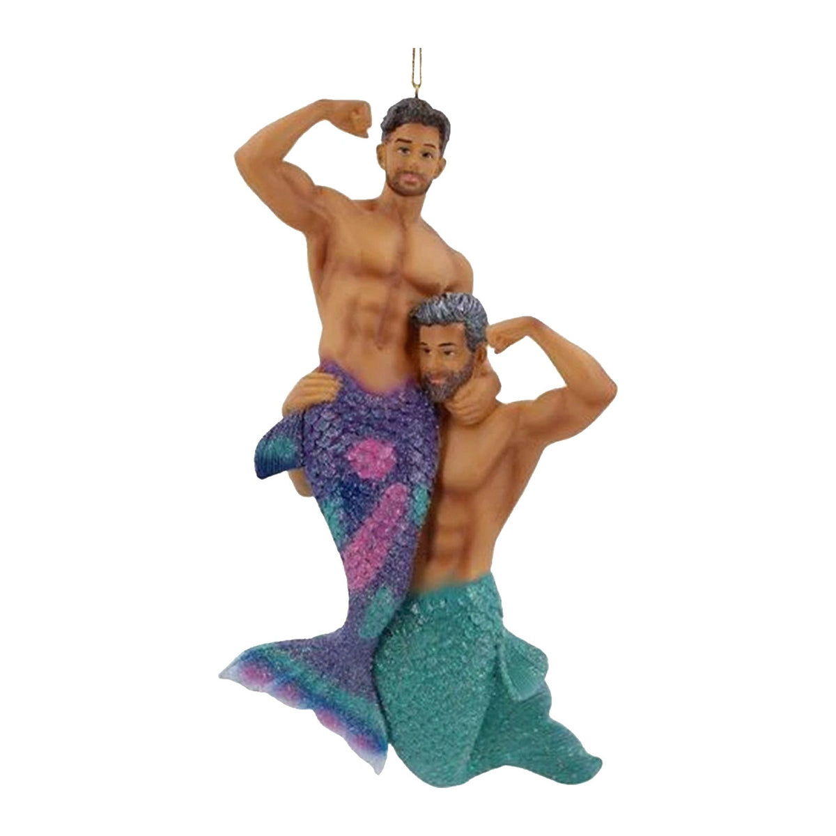 Christmas Merman Gift Ornament Pendant Interior-4