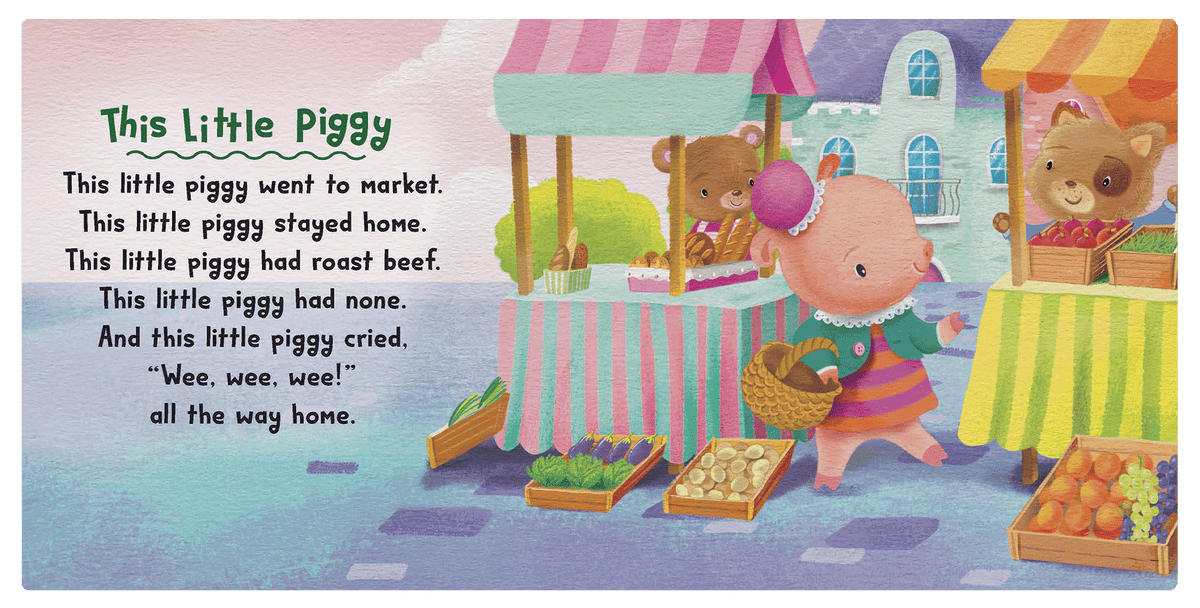 Little Hippo Books - My First Book of Nursery Rhymes - Children's Padded Board Book - Ages 0–5-4