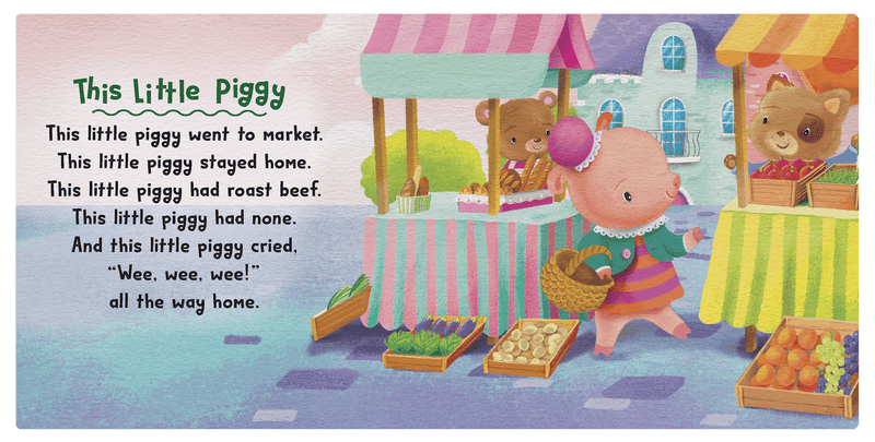Little Hippo Books - My First Book of Nursery Rhymes - Children's Padded Board Book - Ages 0–5-4