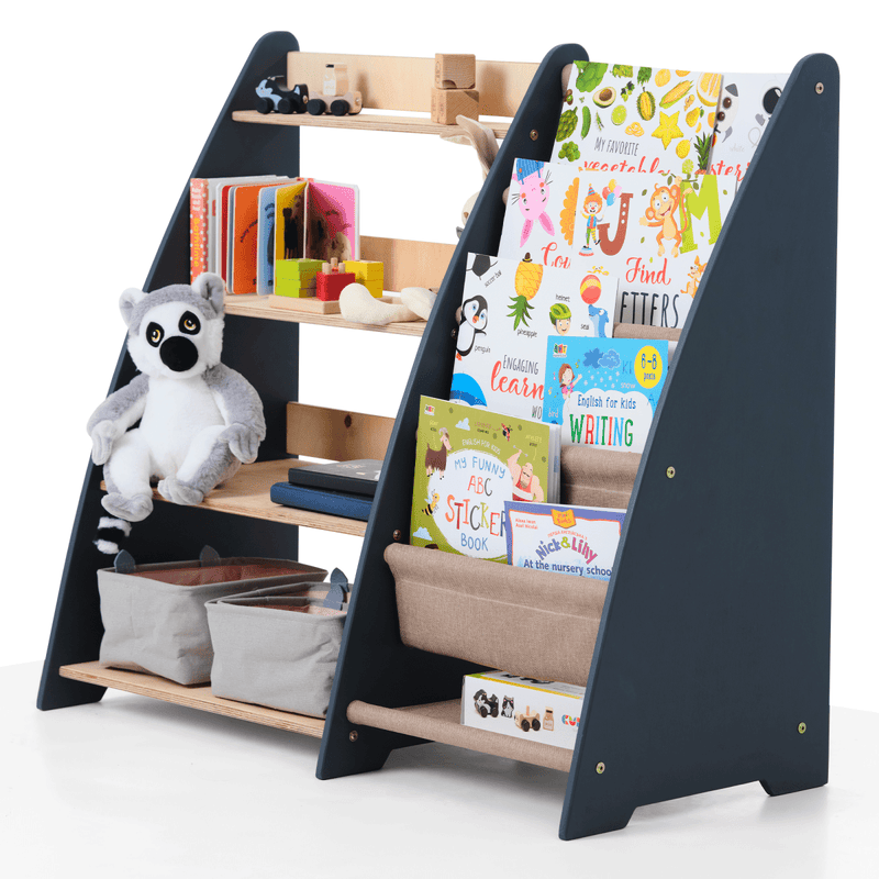 2in1 Montessori Shelf for Books and Toys-2