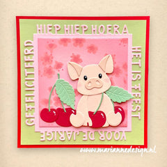 Marianne Design Collectables Die - Eline's Pig Family-6