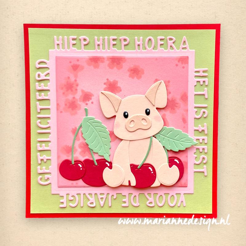Marianne Design Mask Stencil - 2 Layer Sakura-2