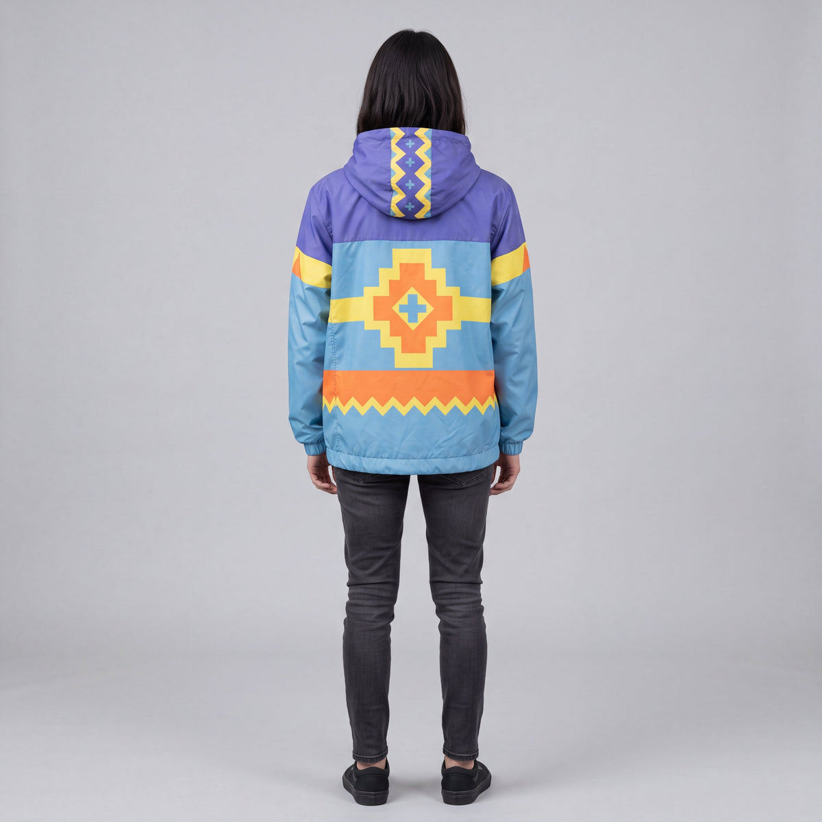 Purple Horizon Windbreaker-4