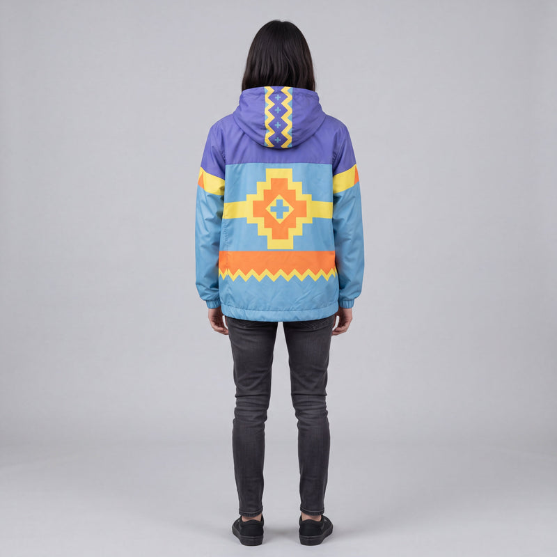 Purple Horizon Windbreaker-4