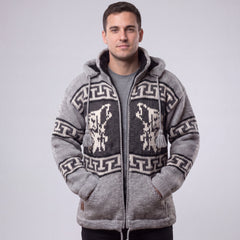 Lunar Wolf Wool Jacket-2