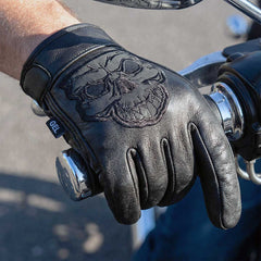 BOL/Open Road Men's Reflective Skull Gloves-11