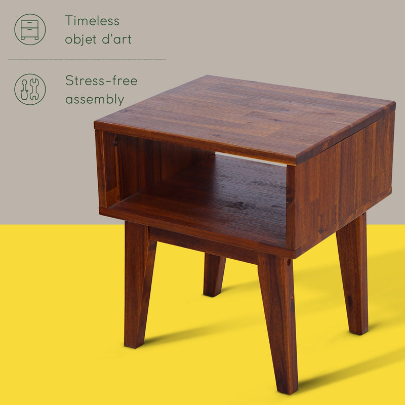 Mesita de Noche de Madera Maciza Serena-42
