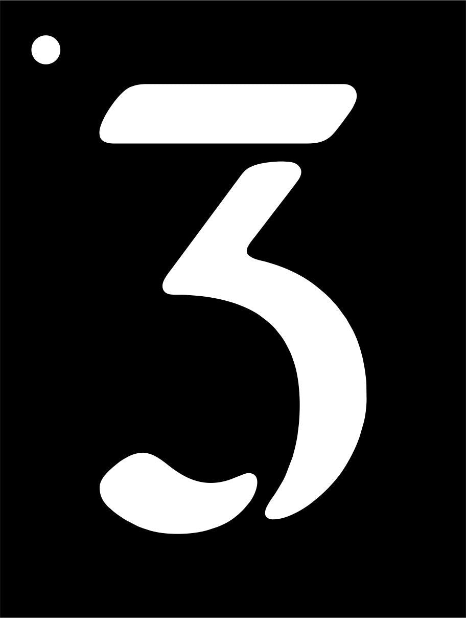 Mini Stencil Numbers-14