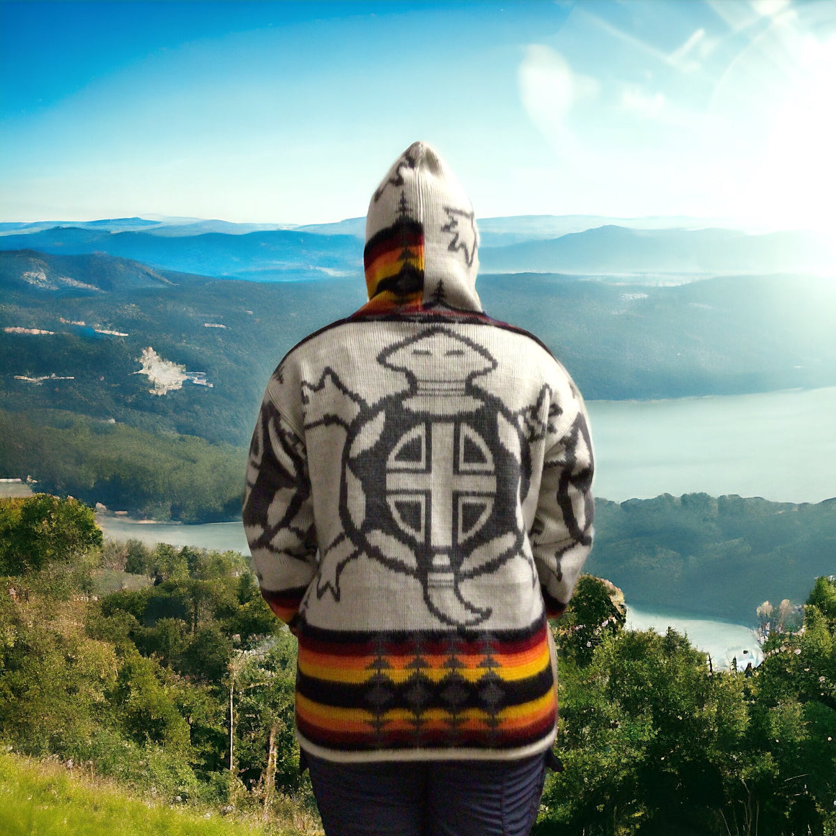 Turtle Unisex Alpaca Sweater-4