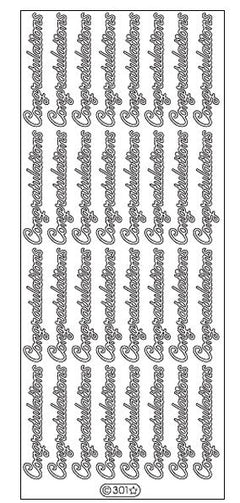 Deco Stickers - Congratulations-1
