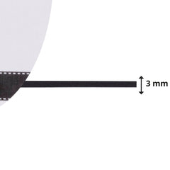 Vaessen Creative Satin Ribbon 3mmx10m Black-2