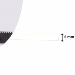 Vaessen Creative Satin Ribbon 6mmx10m White-2