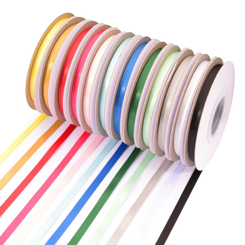 Vaessen Creative Satin Ribbon Set 6mmx20m 12 Colours-2