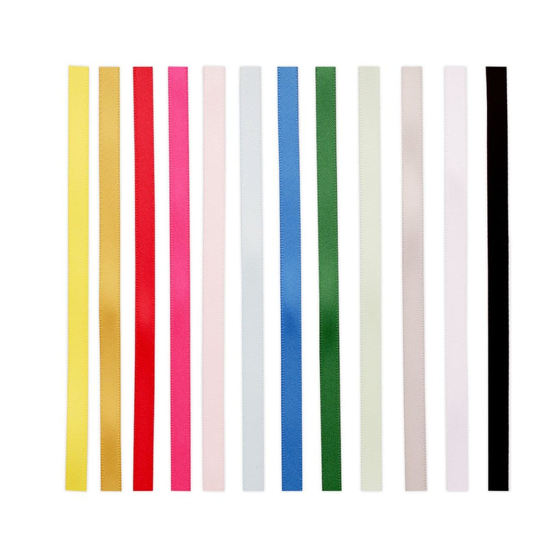 Vaessen Creative Satin Ribbon Set 6mmx20m 12 Colours-3