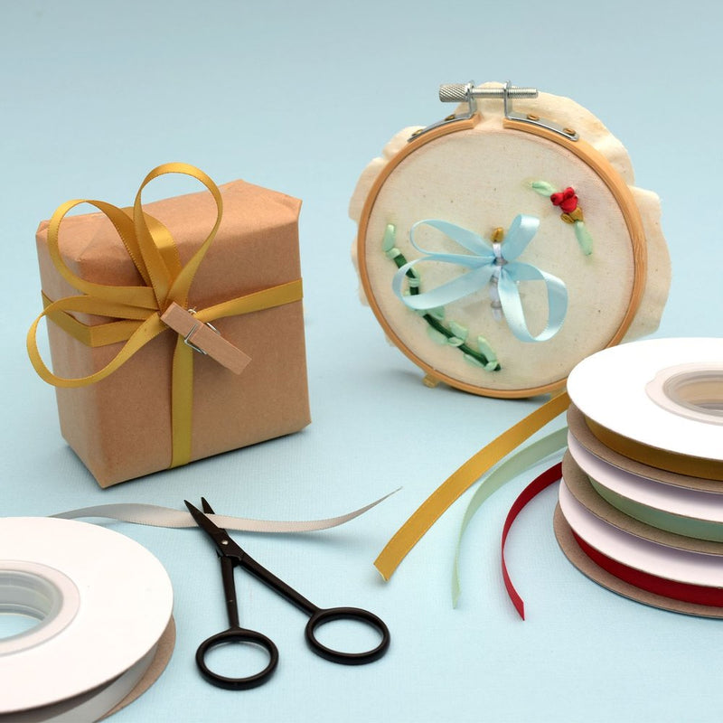 Vaessen Creative Satin Ribbon Set 6mmx20m 12 Colours-4