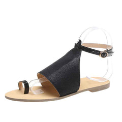 Mid buckle beach shoes-4