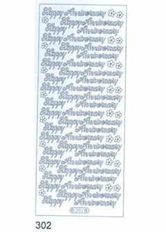 Deco Stickers - Happy Anniversary-1