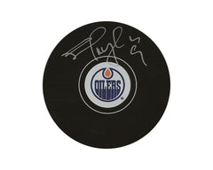 Palet de hockey Shayne Corson, autographié, modèle autographié des Oilers d'Edmonton-1