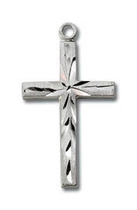 Cross Pendant on 18" Chain-1