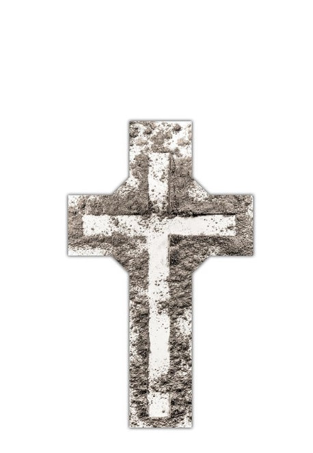 Ash Wednesday Cross Bookmark-1