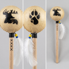Handcrafted Ceremonial Rattle (8)-1