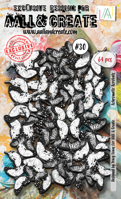 AALL and Create  Ephemera Die-Cuts - 30 - Achromatic Acrobats-1
