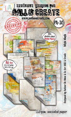 AALL and Create - A6 Design Paper - Mish Mash-1