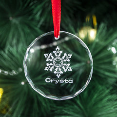 Christmas Ornament Crystal Pendant-6