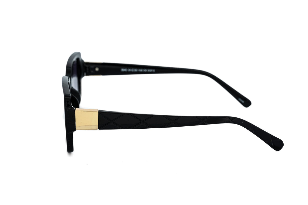 Boléro Odette — Quilted Rectangular Sunglasses-9