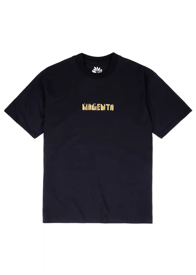 Magenta 'Downtown' Tee - Black-1